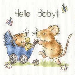 Borduurpakket Margaret Sherry - Hello Baby! - Bothy Threads