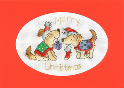 Borduurpakket Margaret Sherry Christmas Cards - Christmas Treats - Bothy Threads
