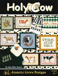 Borduurpatroon Holy Cow - Jeanette Crews Designs