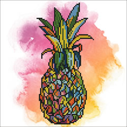 Diamond Art Pineapple - Leisure Arts