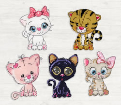 Cross stitch kit Kittens - Luca-S
