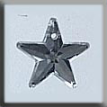 Glass Treasures 5 Pointed Star-Crystal - Mill Hill