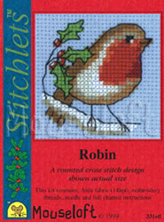 Borduurpakket Robin - Mouseloft