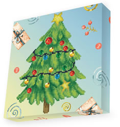 Diamond Dotz Merry Christmas Tree - Needleart World
