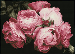Diamond Squares Vintage Roses - Needleart World