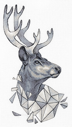 Borduurpakket Geometry - Deer - PANNA