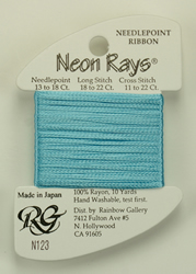 Neon Rays Baby Blue - Rainbow Gallery