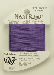 Neon Rays Violet - Rainbow Gallery