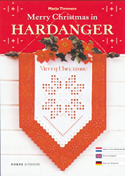Hardangerpatroon Merry Christmas - The Stitch Company