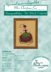 Materiaalpakket Miss Christmas Eve - The Stitch Company
