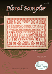 Borduurpatroon Floral Sampler - The Stitch Company