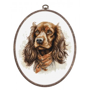 Borduurpakket The Cocker...