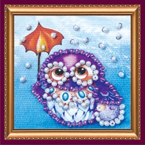 Bead Embroidery kit Owl - 3...