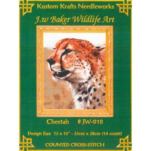 Cross Stitch Chart Cheetah...