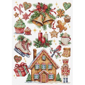 Cross stitch kit Christmas...