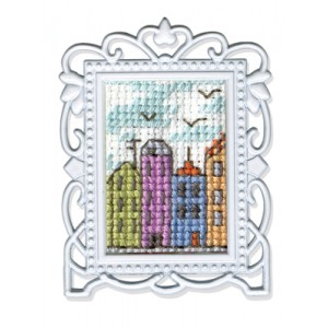 Cross Stitch Kit Framed Art...