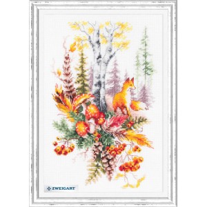 Borduurpakket Autumn Forest...
