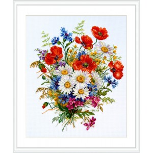 Cross stitch kit Meadow...