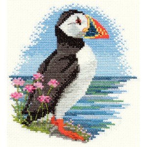 Cross stitch kit Birds -...