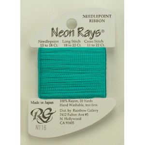Neon Rays Dark Sea Foam -...