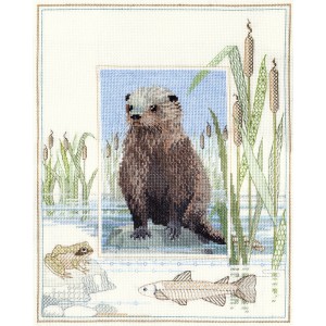 Cross stitch kit Wildlife -...