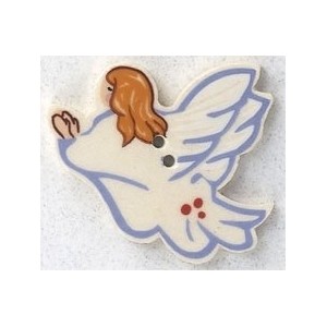 Button Angel left - Mill Hill