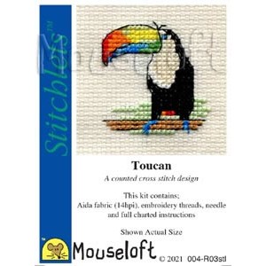 Borduurpakket Toucan -...