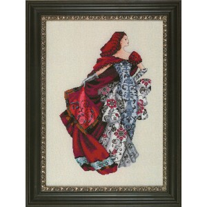 Cross stitch chart Red  -...