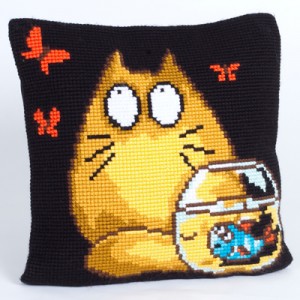 Cushion cross stitch kit...