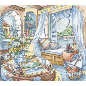 Cross stitch kit Window...