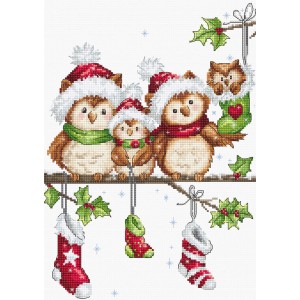 Borduurpakket The Owls -...