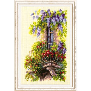 Cross stitch kit Blossoming...