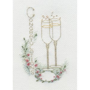 Cross stitch kit Greeting...