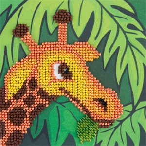 Kralen borduren Giraffe -...