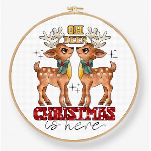 Borduurpakket Oh Deer...