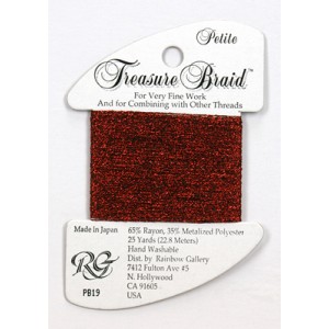 Petite Treasure Braid Ruby...