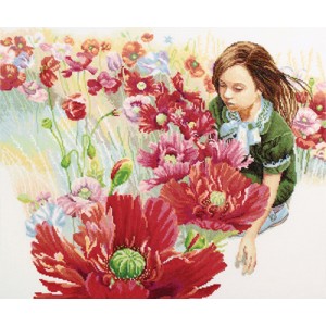 Cross Stitch Kit Blooming...