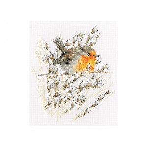 Cross stitch kit Spring has...