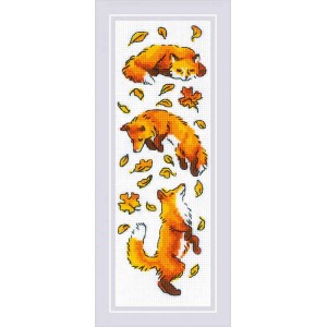 Borduurpakket Foxes in the...