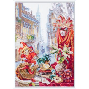 Borduurpakket Carnevale di...