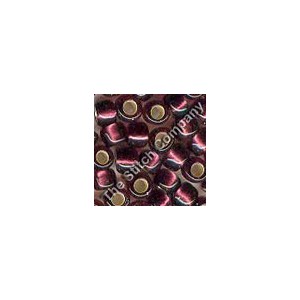 Pebble Beads Eggplant -...