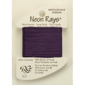 Neon Rays Purple - Rainbow...