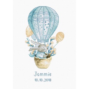Cross stitch kit Rabbit in...