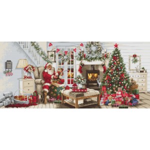 Cross stitch kit Santa...