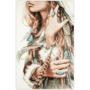 Borduurpakket Boho Girl -...
