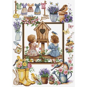 Cross stitch kit Spring...