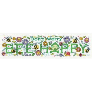 Cross stitch kit Bee Happy...