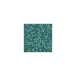 Frosted beads Aquamarine -...