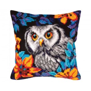 Kussen borduurpakket Owl...