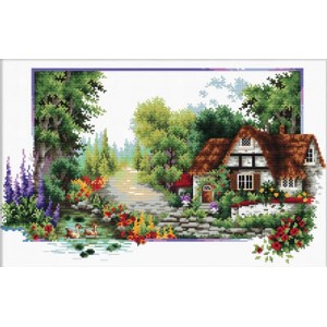 Pre-printed cross stitch...